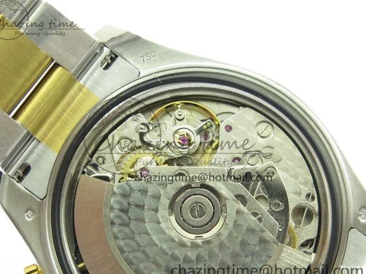 MiroTime 0520 Daytona 116520 SS YG UBF Best Edition Ice Blue MOP Crystal Markers Dial on SS YG Bracelet A Casual 2936